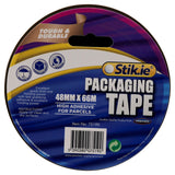 Stik-ie Tough & Durable Packing Tape - 66m x 48 mm - Brown | Stationery Shop UK