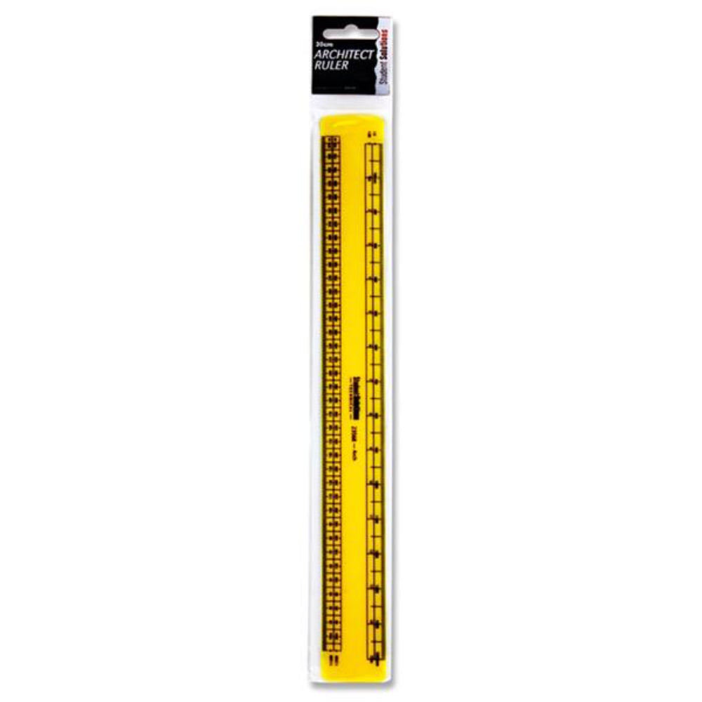 Student Solutions 30cm Technical Architect Ruler | Stationery Shop UK
