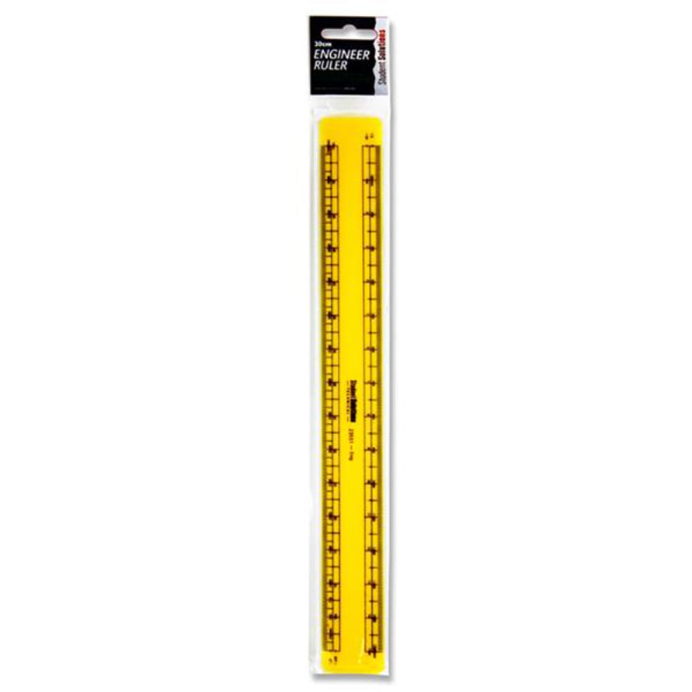 Student Solutions 30cm Technical Engineer Ruler | Stationery Shop UK