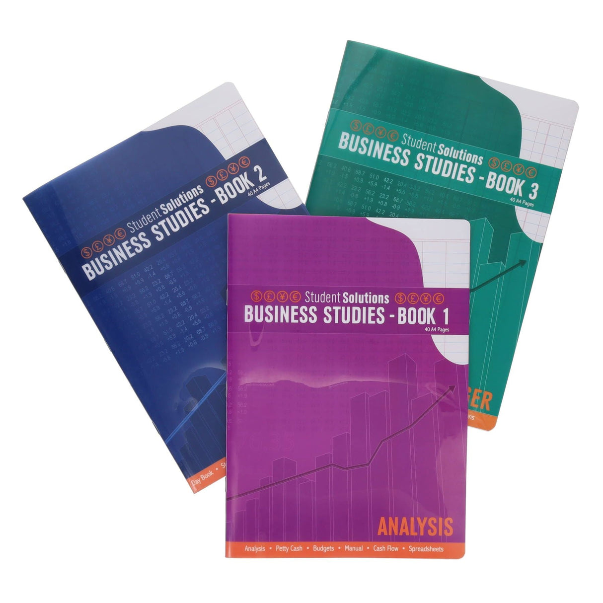 Student Solutions A4 Durable Cover Business Studies - 40 Pages - Book 2-Subject & Project Books-Student Solutions|StationeryShop.co.uk