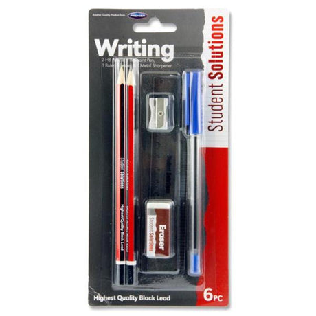 Student Solutions Writing Stationery Set - 6 Pieces | Stationery Shop UK