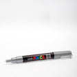 Uni Posca PC-1M 0.7mm Round Tip Ultra Fine Permanent Marker - Silver