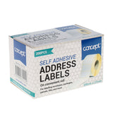 Concept Self-Adhesive White Address Labels - Pack of 200 | Stationery Shop UK