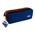 Premier 3 Zip & Pocket Pencil Case - Blue & Red