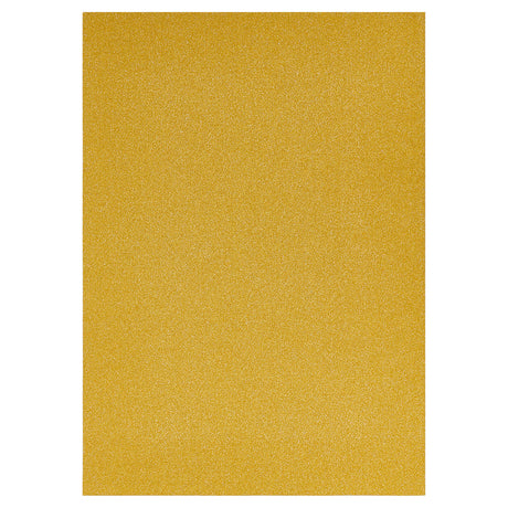 Premier Activity A4 Glitter Card - 250 gsm - Gold - 10 Sheets