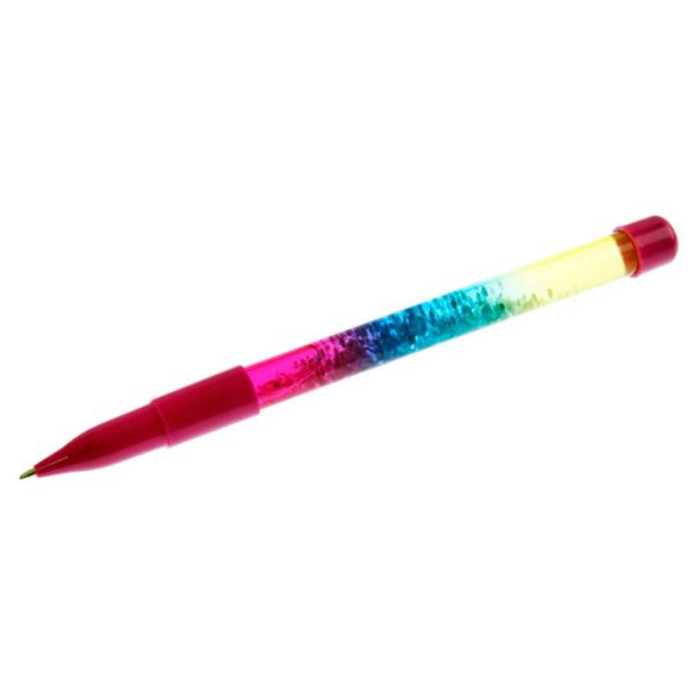 Emotionery Ballpoint Pen - Glitter Rainbow | Stationery Shop UK