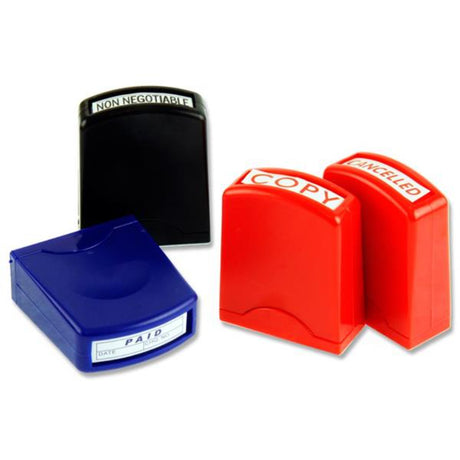 Concept Office Pro Self-Inking Stamp Set - Set of 8