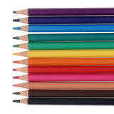 World of Colour Box of 12 Fully Erasable Colouring Pencils