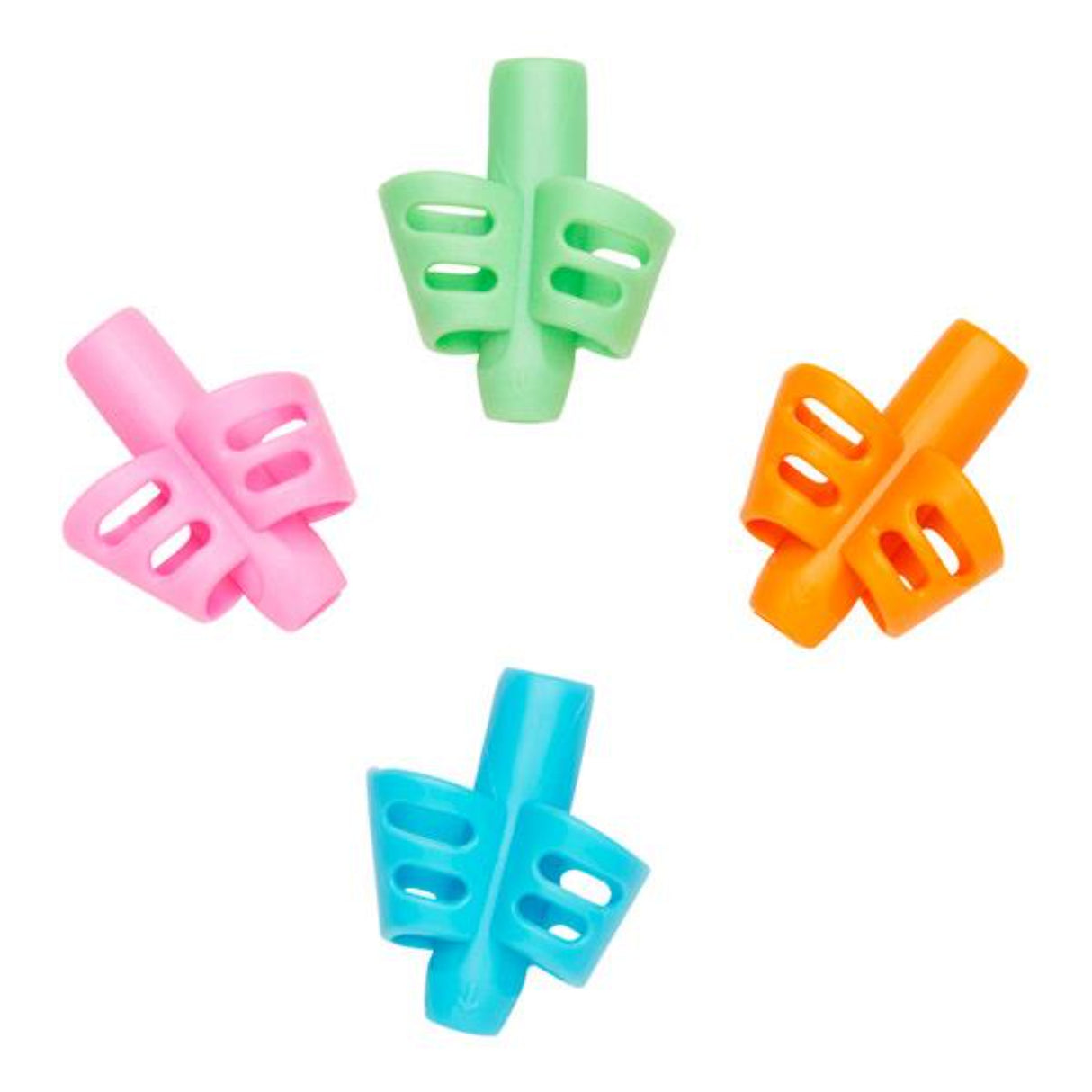 Clever Kidz Butterfly Junior Pencil Grips - Pack of 4