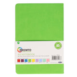 Premto A5 PU Leather Hardcover Notebook with Elastic Closure - 192 Pages - Caterpillar Green