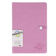 Premto Pastel A5 PU Leather Hardcover Notebook with Elastic Closure - 192 Pages - Wild Orchid Purple