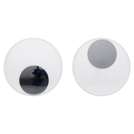 Crafty Bitz Goggly Eyes - 5cm - Pack of 2-Goggly Eyes-Crafty Bitz|StationeryShop.co.uk