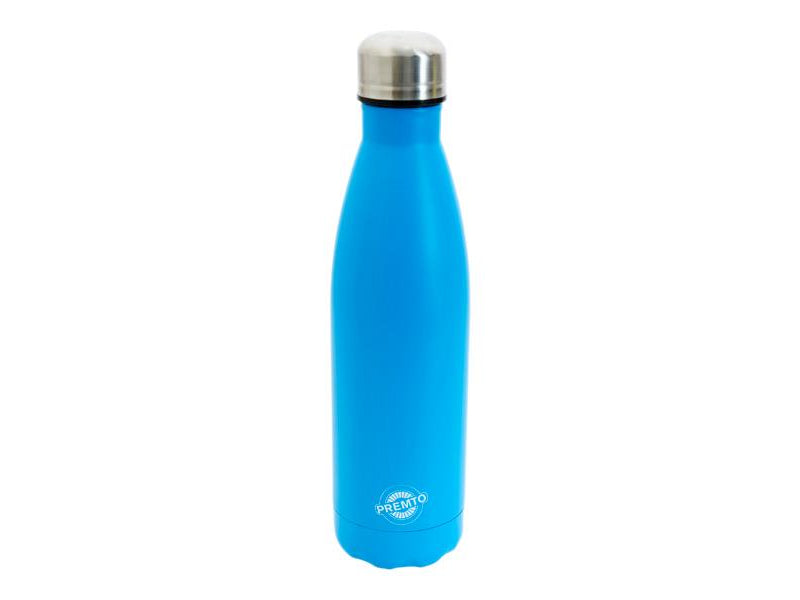 Premto 500ml Stainless Steel Water Bottle - Printer Blue