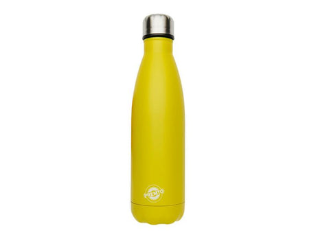 Premto 500ml Stainless Steel Water Bottle - Sunshine Yellow