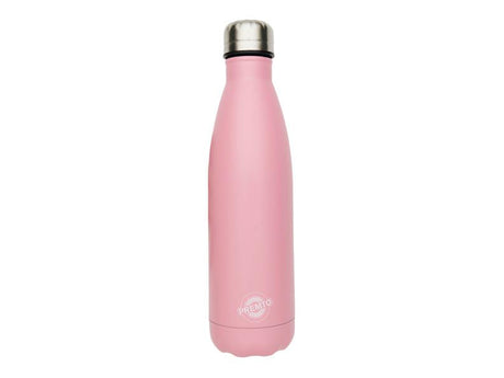 Premto Pastel 500ml Stainless Steel Water Bottle - Pink Sherbet