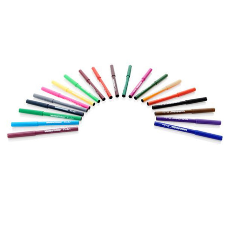 World of Colour Felt Tip Markers - Pack of 20