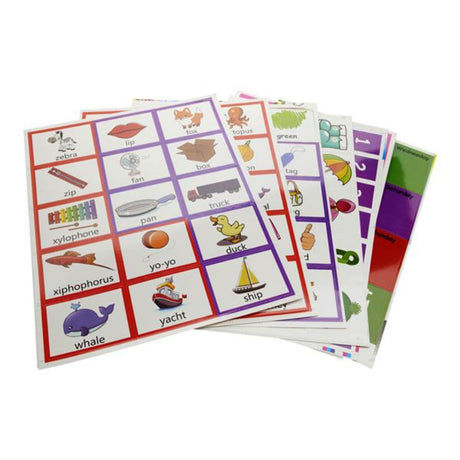 Ormond 650x971mm Circle Time Center Pocket Chart with 218 Double Sided Cards