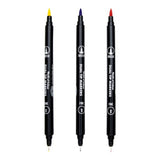 World of Colour Duap Tip Brush & Fineliner Pens - Pack of 12
