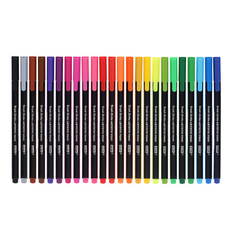 Icon Brush Stroke Artistic Pens - Set of 24