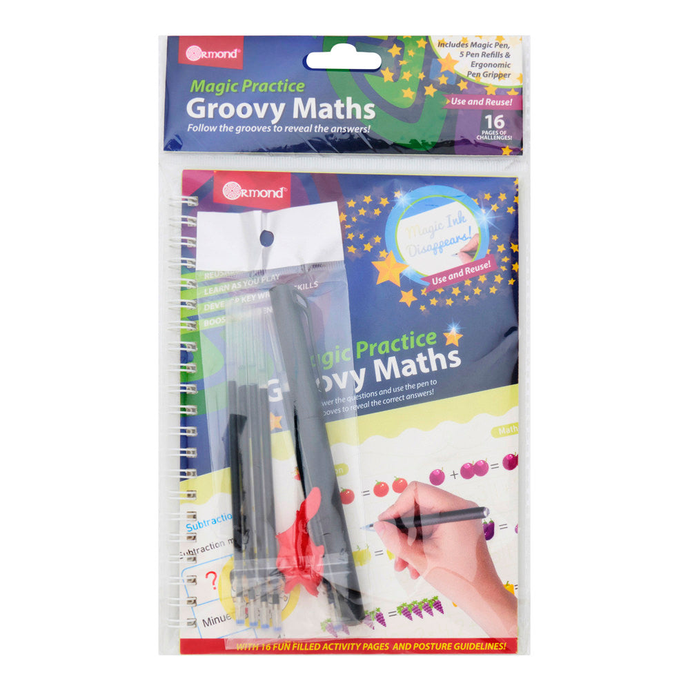 Ormond Groovy Maths Magic Practice - 16 Pages - Maths | Stationery Shop UK