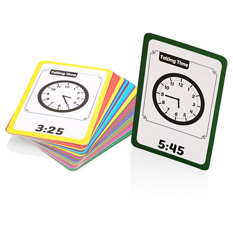 Ormond Quick Glance Flash Cards - Telling the Time - 36 Cards