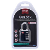 Concept Proactive Padlock Combo Black - 3 Code