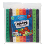 Clever Kidz Coloured Linking Cubes - Pack of 100