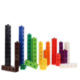 Clever Kidz Coloured Linking Cubes - Pack of 100
