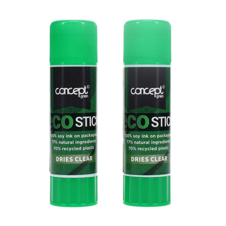 Concept Green Eco Glue Stick - 25G - Pack of 2