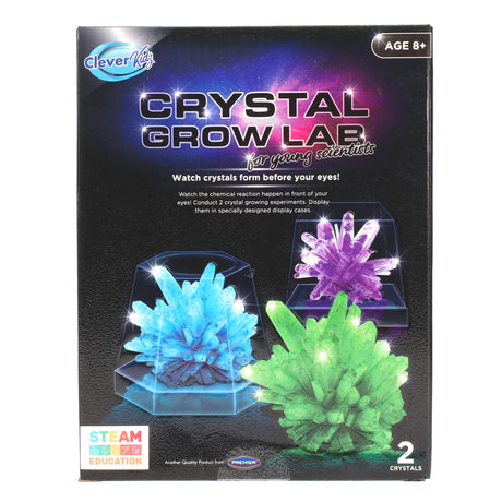 Clever Kidz Create your own Crystal Grow Lab | Stationery Shop UK