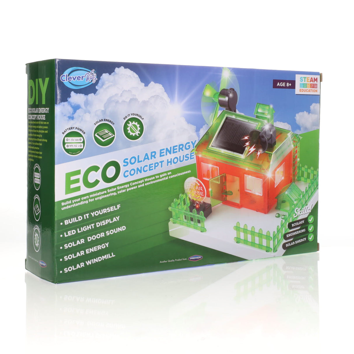 Clever Kidz Eco Solar Energy Concept House | Stationery Shop UK