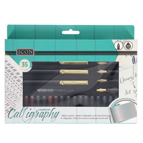 Icon Calligraphy Pen Set - 35 Pieces