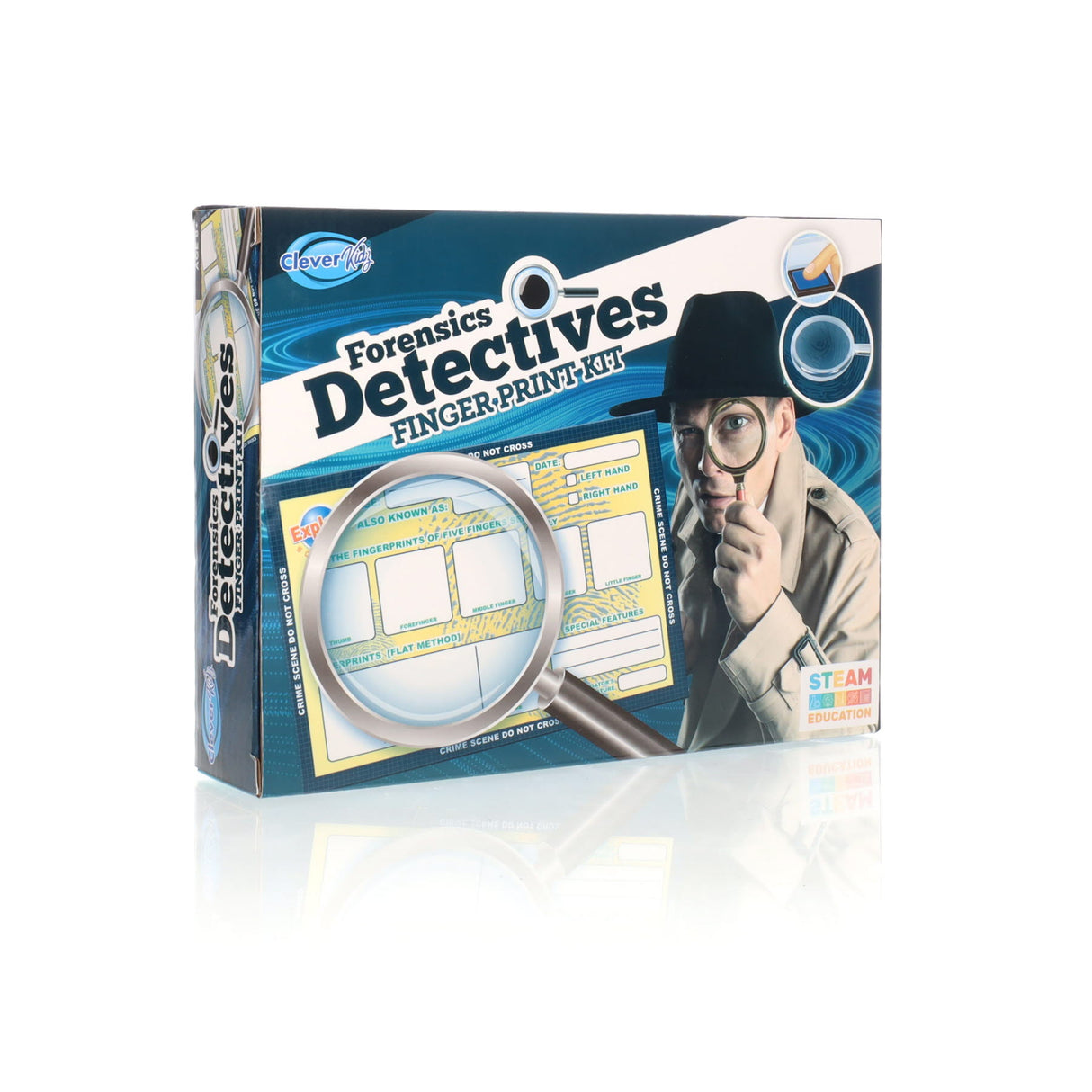 Clever Kidz Forensics Detectives Finger Print Kit | Stationery Shop UK