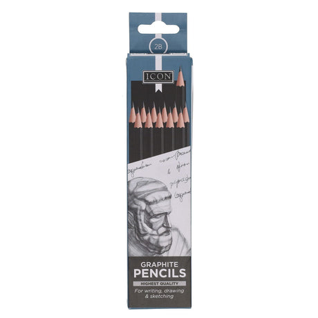 Icon Graphite Pencils - 2B - Box of 12