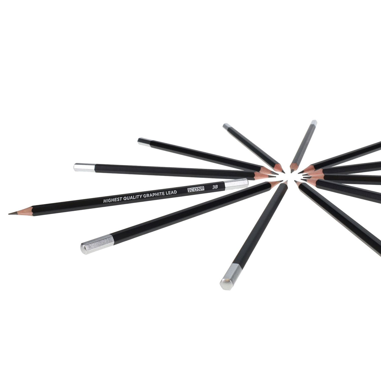 Icon Graphite Pencils - 3B - Box of 12