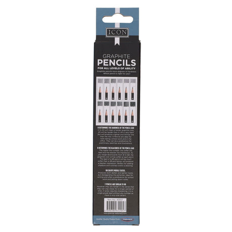 Icon Graphite Pencils - B - Box of 12