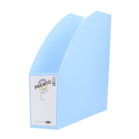 Premto Pastel Magazine Organiser Solid - Cornflower Blue