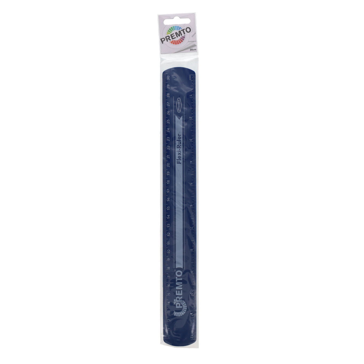 Premto Flexi Ruler - 30cm - Admiral Blue
