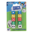 Clever Kidz Dice 5 Assorted - Pack of 10