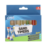 Clever Kidz Various Sand Timers - Pack of 5