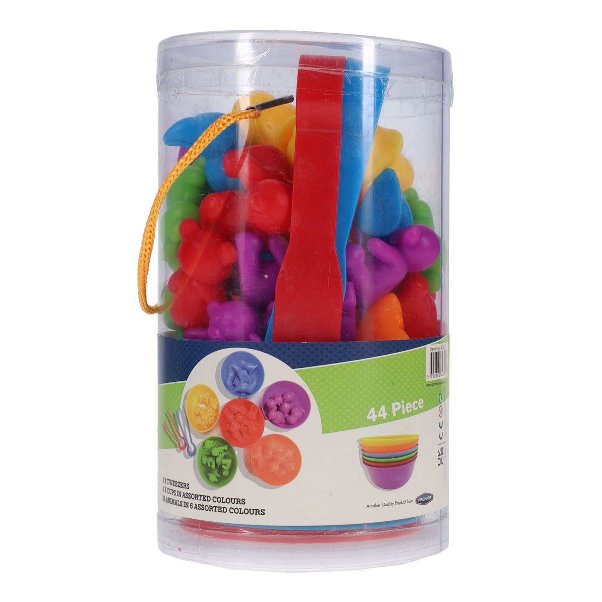 Clever Kidz Sorting Game Rainbow Animals - 44 Pieces