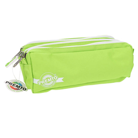 Premto 3 Pocket Pencil Case - Caterpillar Green