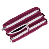 Premto 3 Pocket Pencil Case - Grape Juice