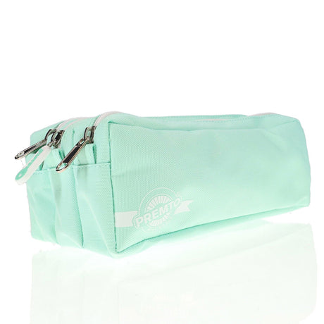 Premto 3 Pocket Pencil Case - Mint Magic