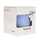 Premto Pastel Tin Pencil Pot - Cornflower Blue-Desk Tidy-Premto|StationeryShop.co.uk
