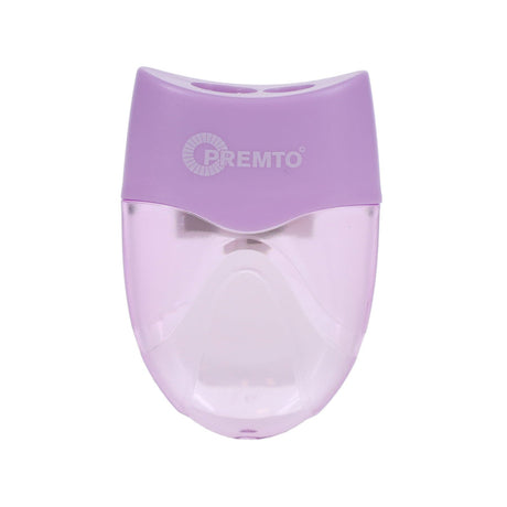 Premto Pastel Twin Hole Sharpener - Wild Orchid