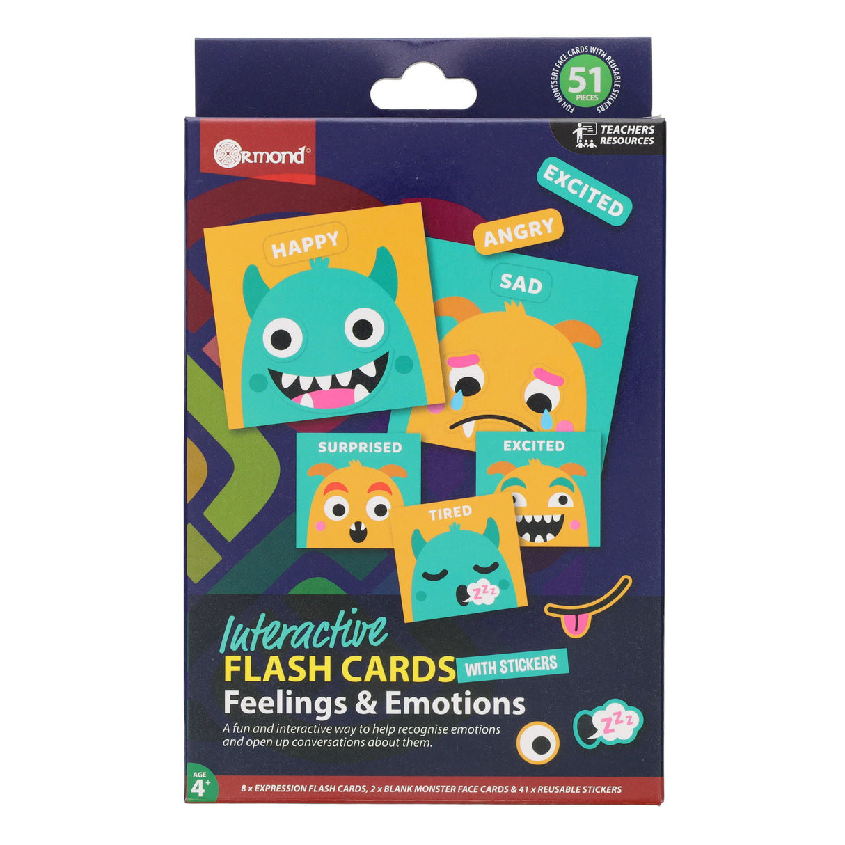 Ormond Interactive Flash Cards - Feelings And Emotions