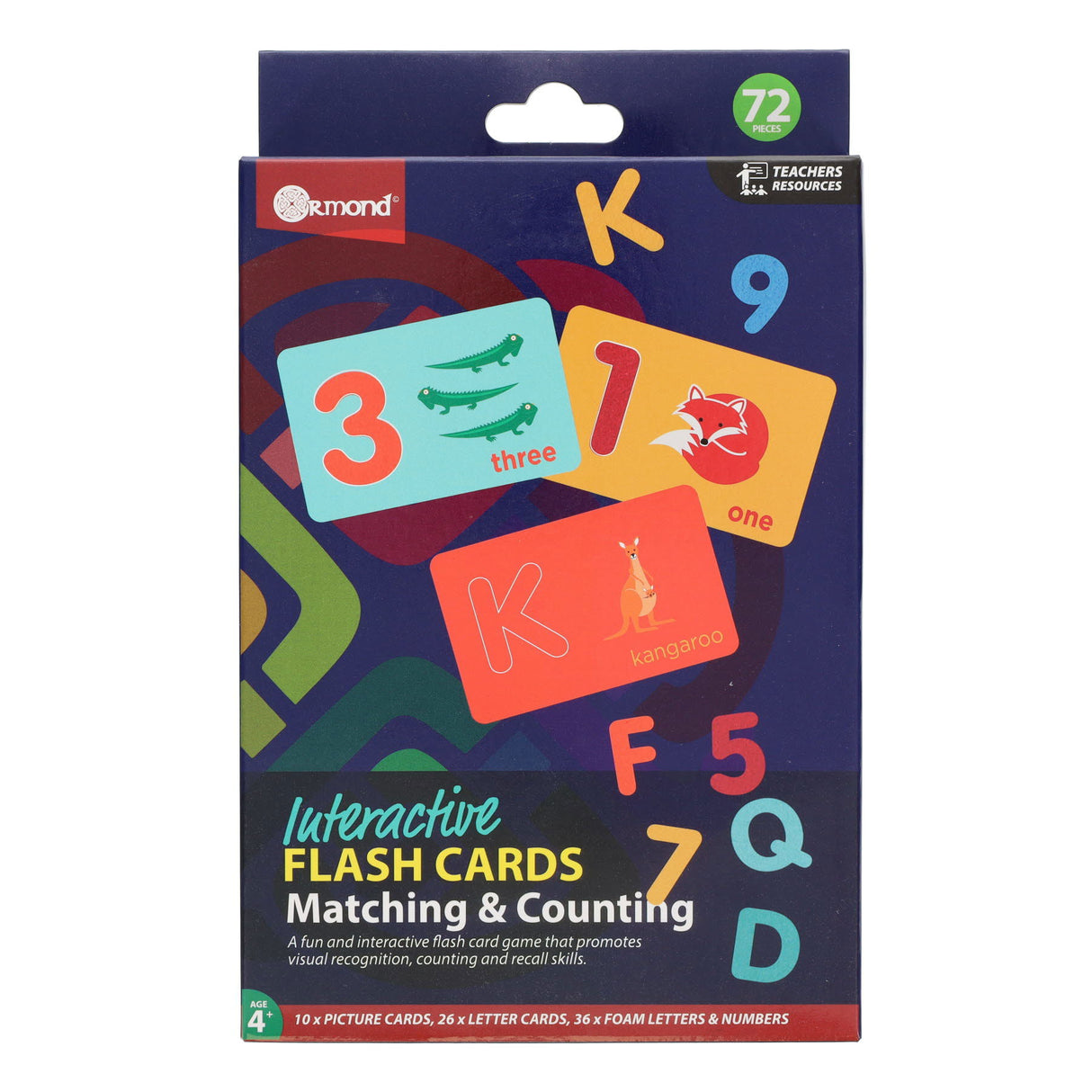 Ormond Interactive Flash Cards - Matching And Counting