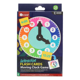 Ormond Interactive Flash Cards - Moving Clock Game