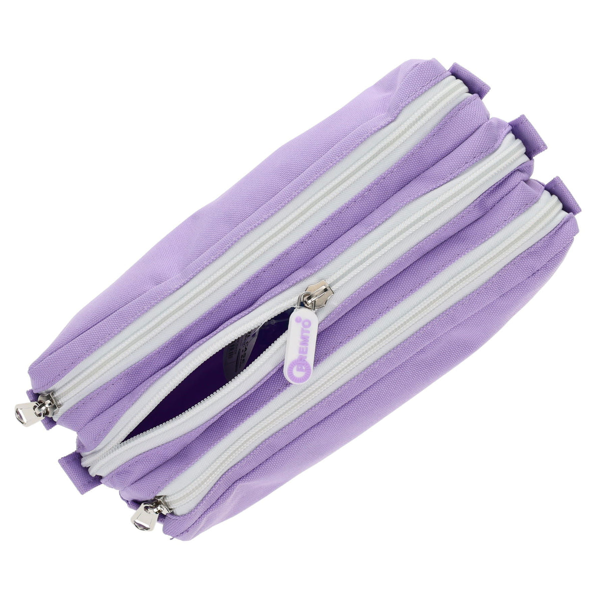 Premto 3 Pocket Pencil Case - Heather Haze